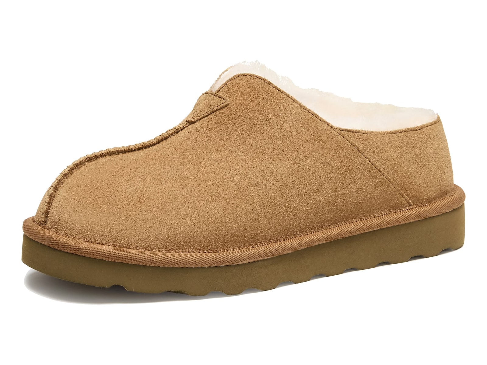 Closed-Heel Sheepskin Slipper